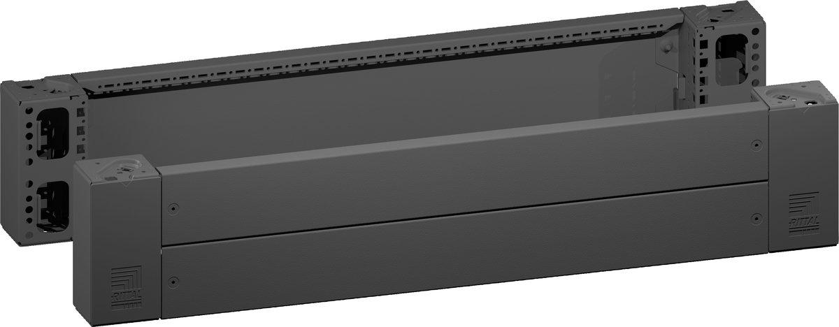 VX Sockel-Eckstück mit Sockel-Blende vorne und hinten H: 200 mm für B: 1000 mm