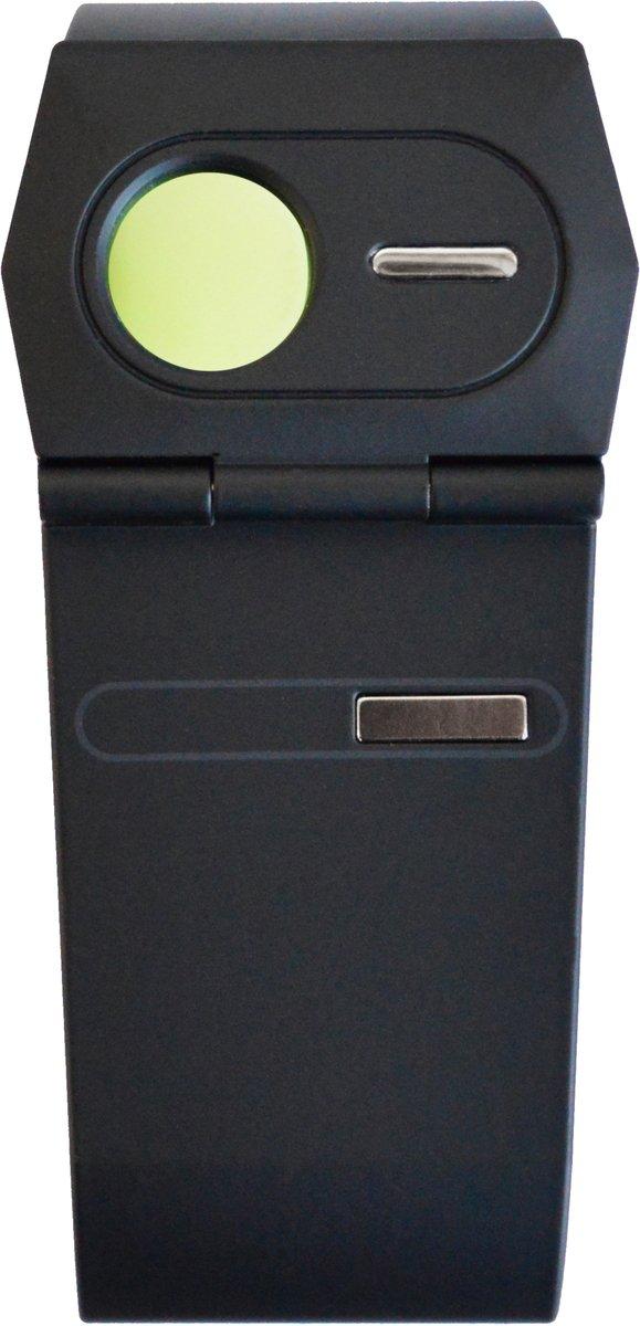 Befestigtes Objektiv klappbar - über Magnet fixierbar - für kleine Objekte