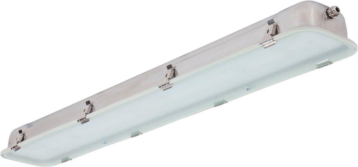 AL-MED LED 71W 1,6m 230VAC 8.150lm 840 120° IP65 IK10 grau