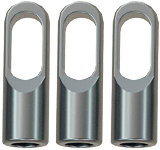 GF3 SLIM Zugösen-Set Ø 4,5 mm 3 Stück Edelstahl Gewinde RTG Ø 3 mm