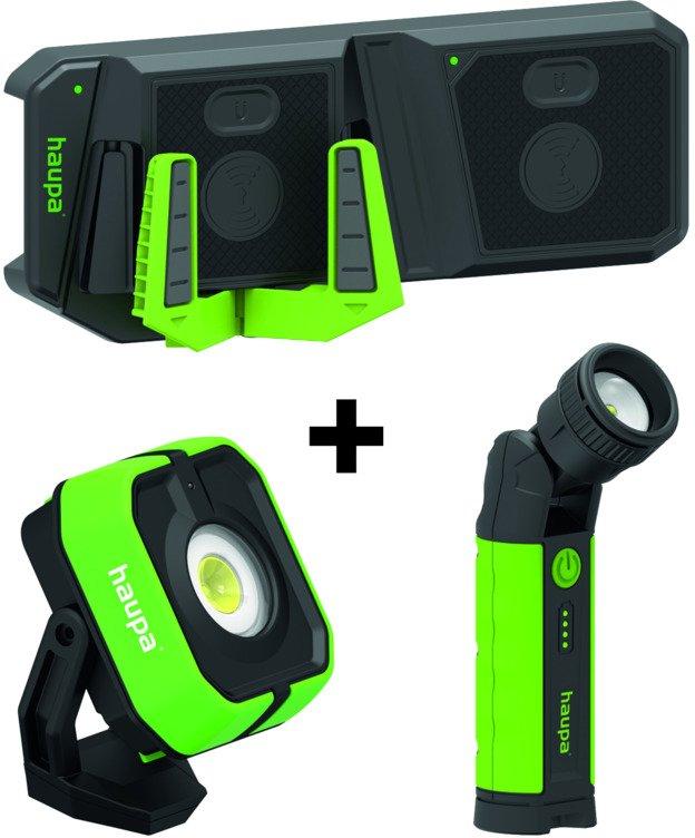 LED-Set HUPlightWL900 & HUPlightLW1000 & HUPlightWLcharger