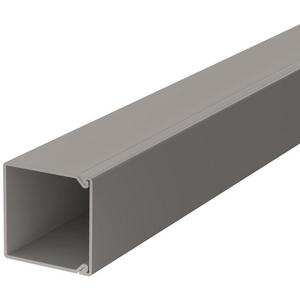 Leitungsführungskanal mit Bodenlochung 25x25 mm grau