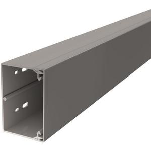 Leitungsführungskanal mit Bodenlochung 60x90 mm steingrau