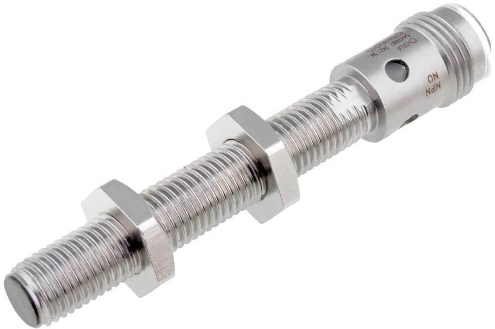 Näherungsschalter induk. M8 abgeschirmt 2mm DC 3-adrig NPN / S M12 Steckbar