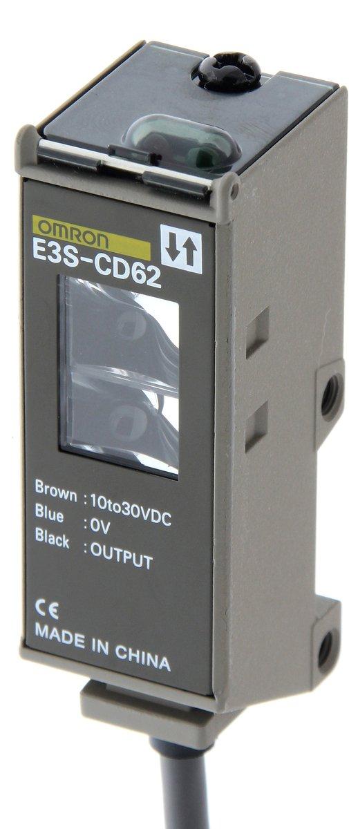 Optisch. Sensor Reflexionslichttas. 2m DC 3adr NPN/PNP vertikal polarisie. Licht