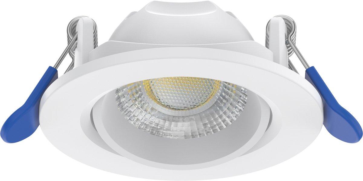 Slim Einbauspot EcoMax LED 8W 927/930/940 dimmbar WH