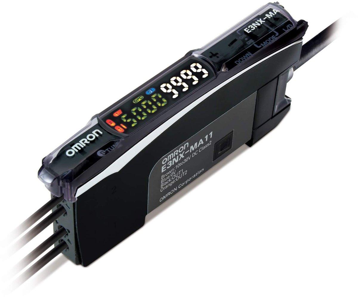 Lichtleiterverstärker 2-Leiter-Eingang digitales Doppeldisplay Smart-Tuning