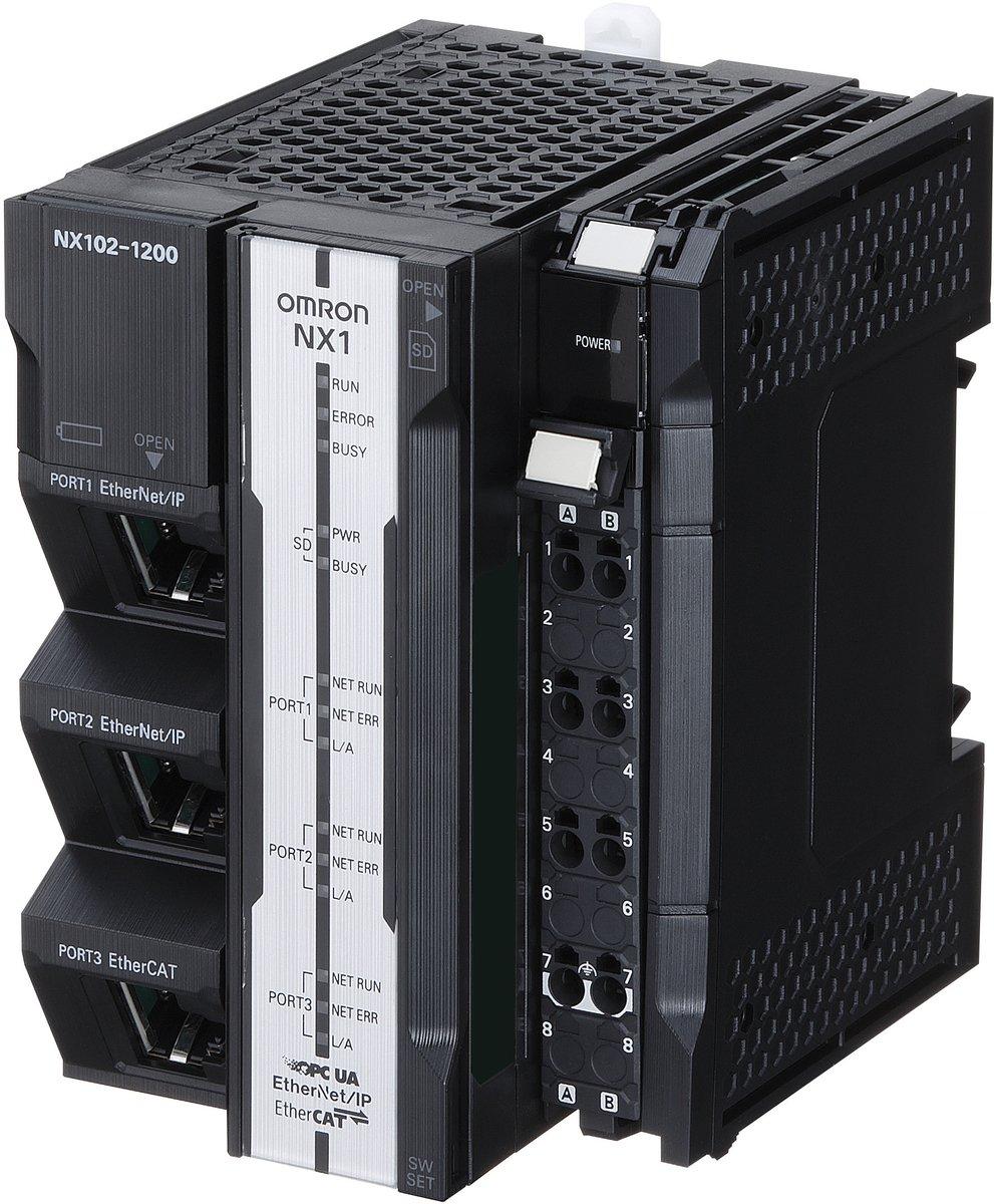 Sysmac NX1 Modular CPU 5-MB-Programm und 33,5&nbsp;MB Datenspeicher EtherCAT