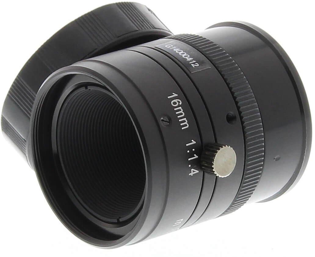 Vision-Objektiv hohe Auflösung geringe Verzerrung 25 mm für 1-Zoll-Sensorgröße
