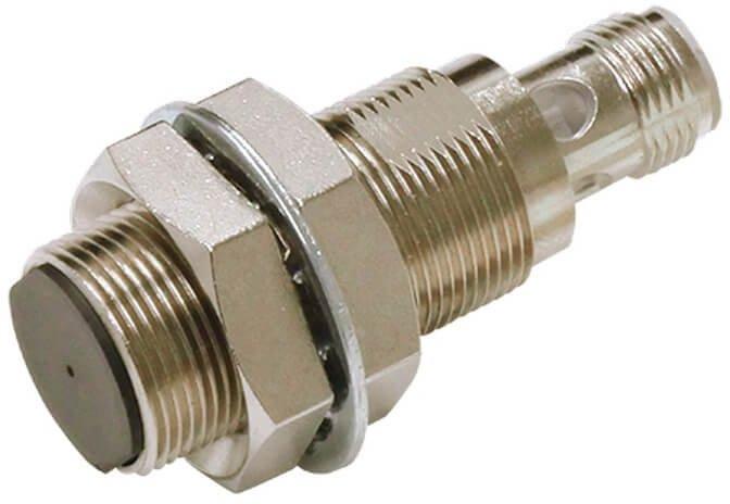 Näherungsschalter induk. Nickel-Messing kurz. Gehäuse M18 geschir. 12mm DC 3adr.