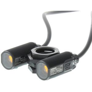 Fotoelektrischer Sensor M18 axial Kunststoff rote LED Durchgangsstrahl 20 m