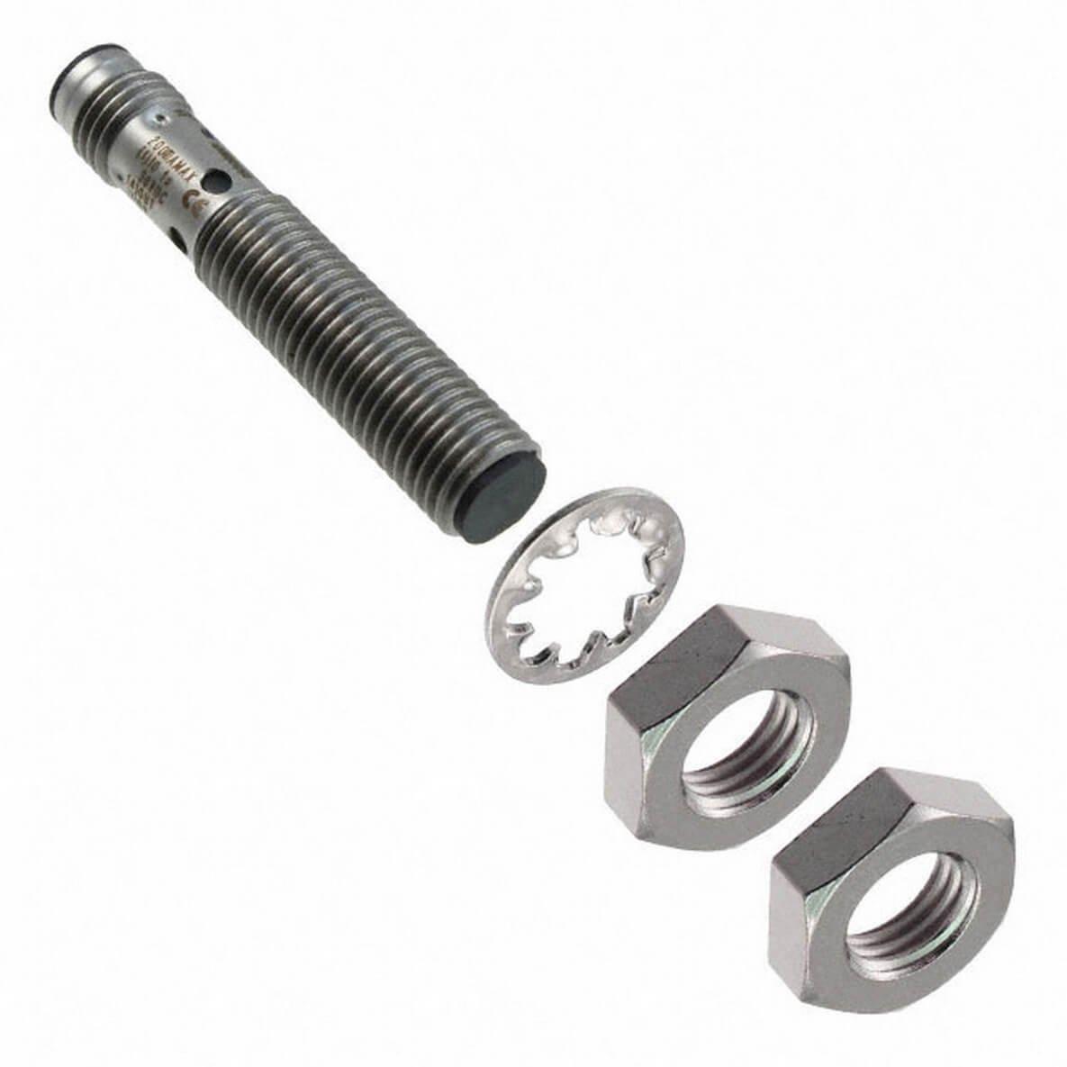 Induktiver Sens.-LITE Linie Schaltab. 2mm bündig Edelsta.-Gehäu. kurz M8 24VDC