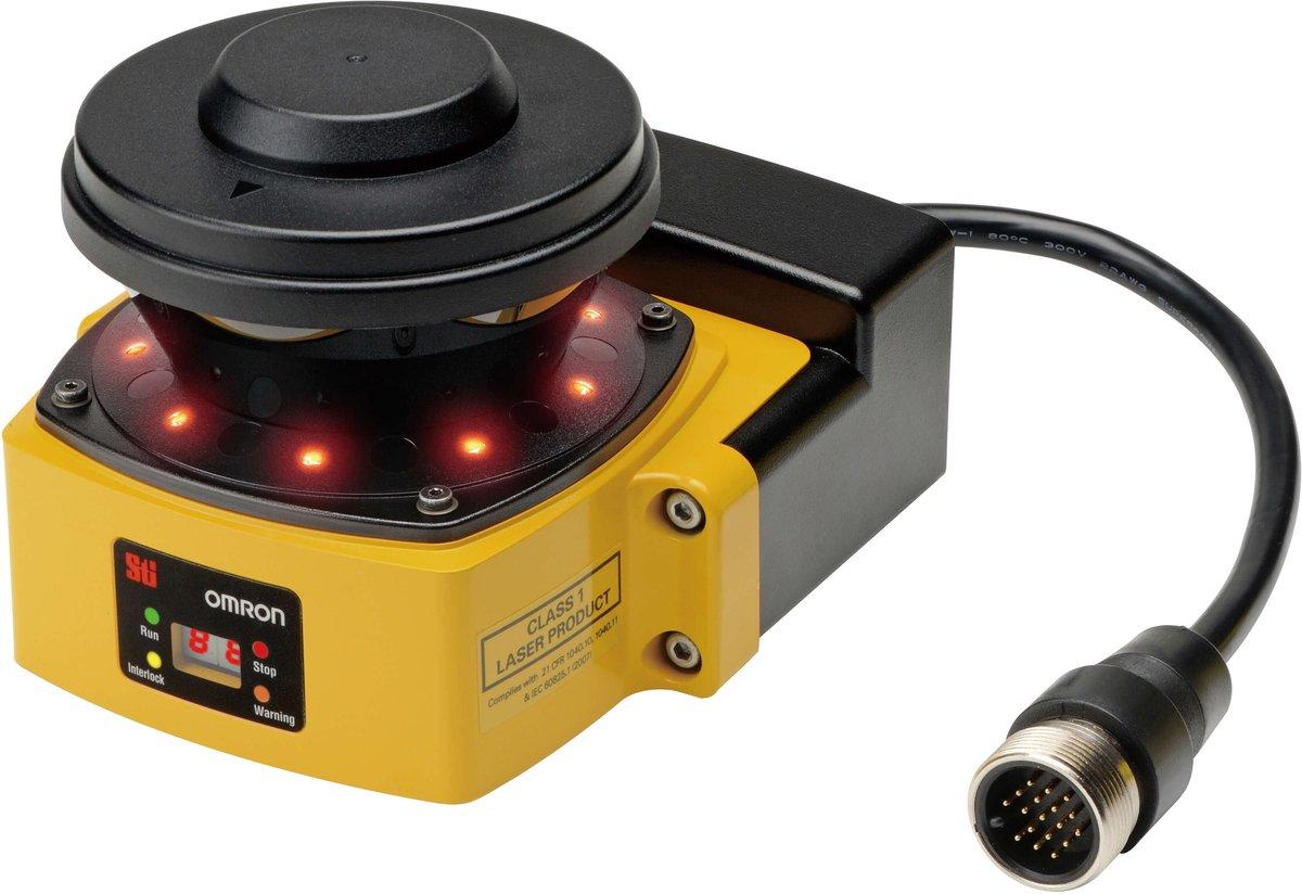 kompakter Sicherheits-Laser Scanner Typ 3 max. Reichw. 4m Kabelabgang von hinten