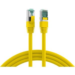 RJ45 Patchkabel S/FTP Kat.6A LSZH 3m gelb