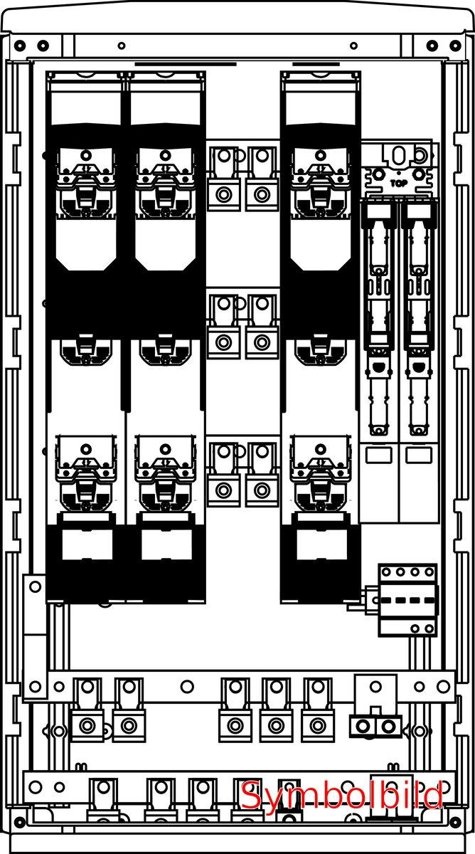 Energie - Hauptverteilung HVF43.DV.015.G grau RAL 7032 IP44