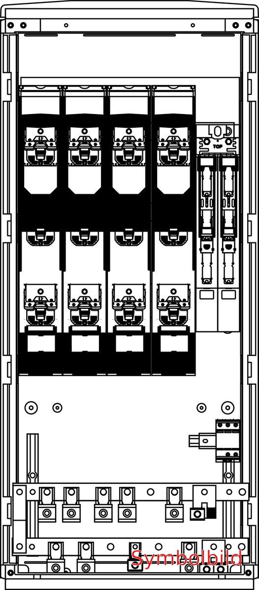 Energie - Hauptverteilung HVF44.6DV.202E.G grau RAL 7032 IP44