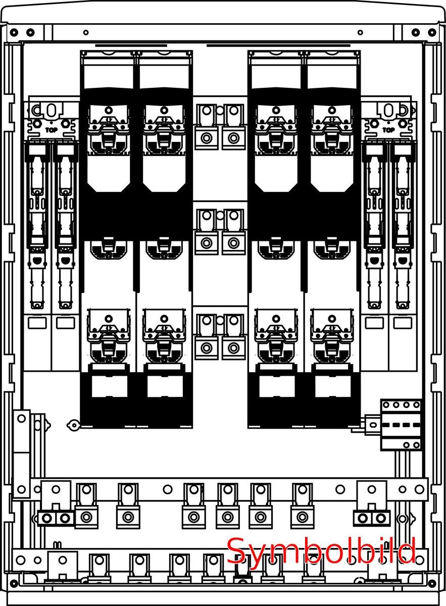 Energie - Hauptverteilung HVF53.DV.024.G grau RAL 7032 IP44