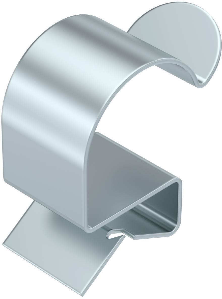 Trägerklammer für Kabel 19-24mm 4-7,5mm Stahl Zinklamelle