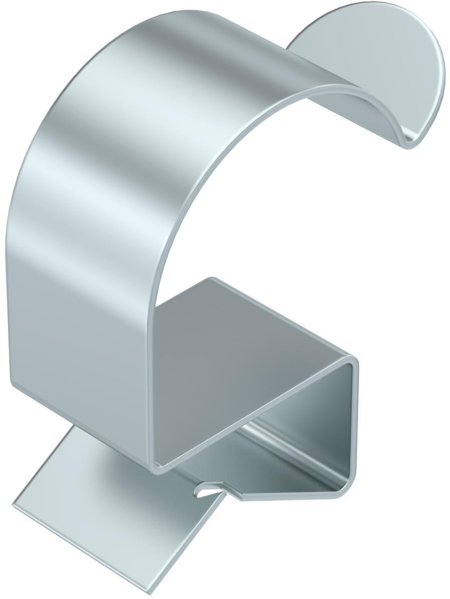 Trägerklammer für Kabel 25-30mm 7,5-12mm Stahl Zinklamelle