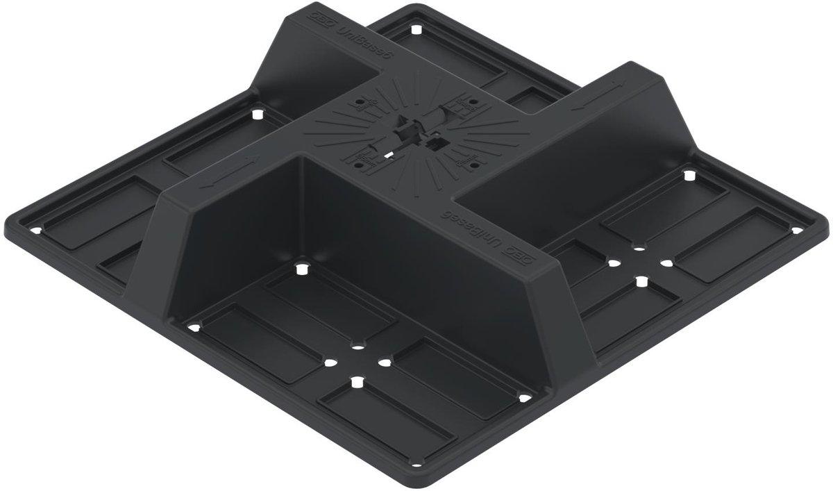 Universal-Standfuß Ballastieren Steine bis 6 cm