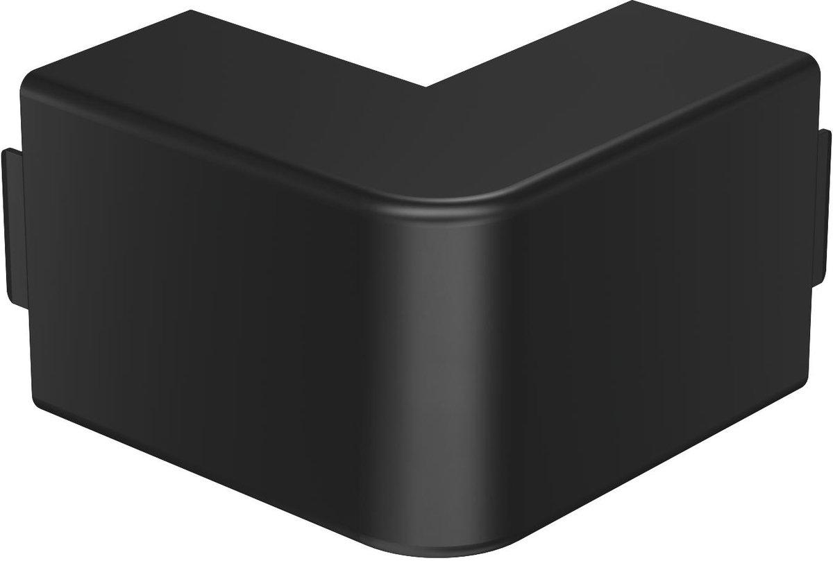 Außeneckhaube 40x60 Polyvinylchlorid tiefschwarz RAL 9005