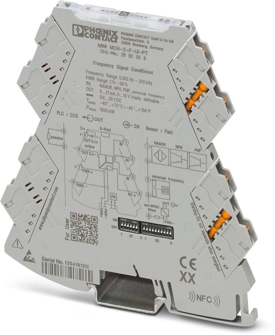 Frequenz-Messumformer MINI MCR-2-F-UI-PT