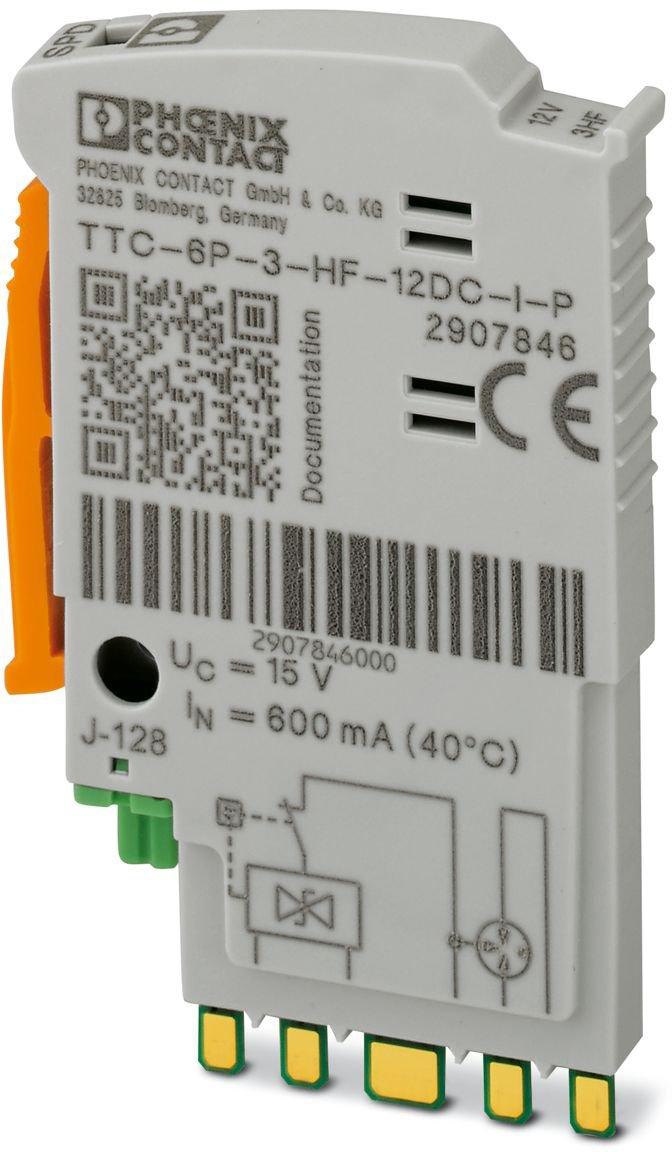 Überspannungsschutzstecker TTC-6P-3-HF-12DC-I-P