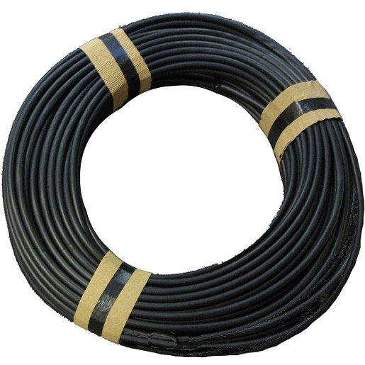 Weich PVC Isolierschlauch 2.0 mm x 0.4 mm 200m schwarz