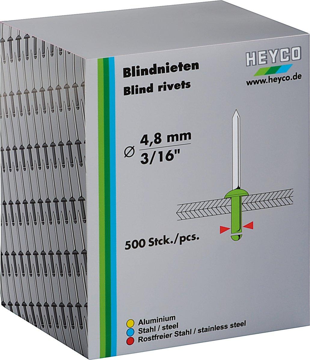 Blindnietensatz im Karton 2,4 mm VPE 500 St.