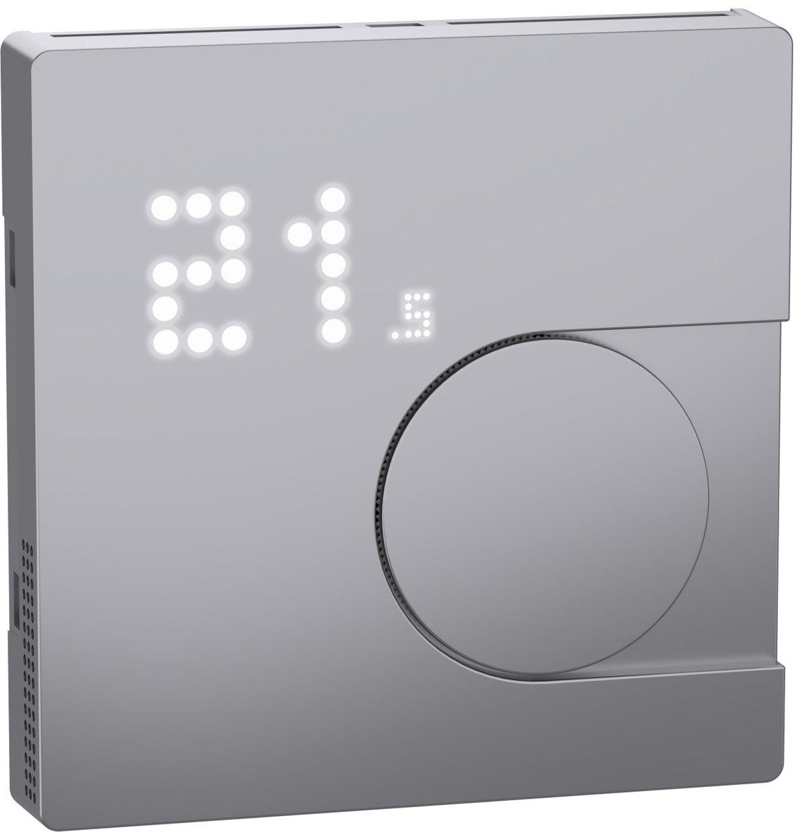 Connected Raumtemperaturregler-Modul edelstahl System Design