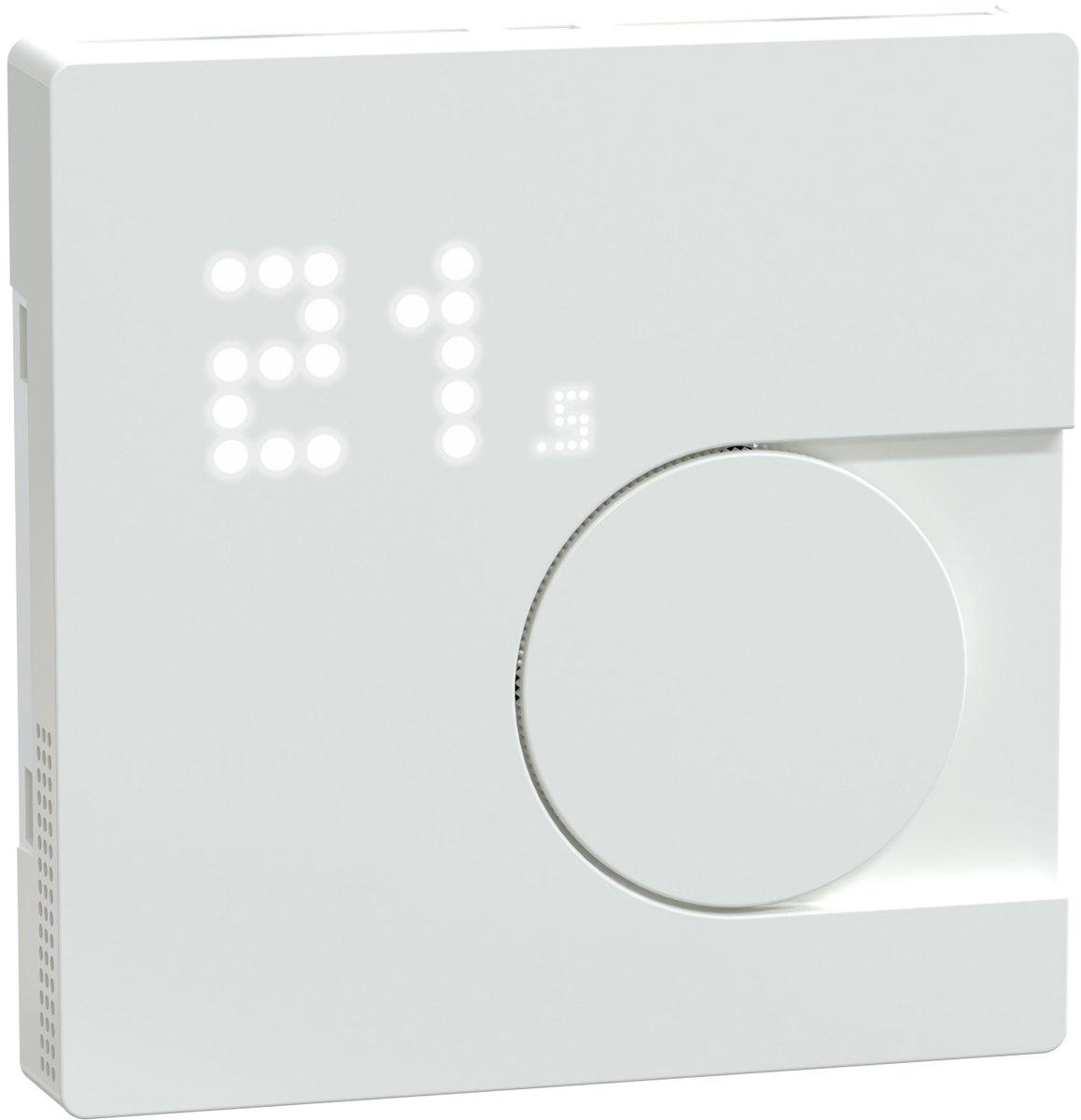 Connected Raumtemperaturregler-Modul lotosweiß System Design