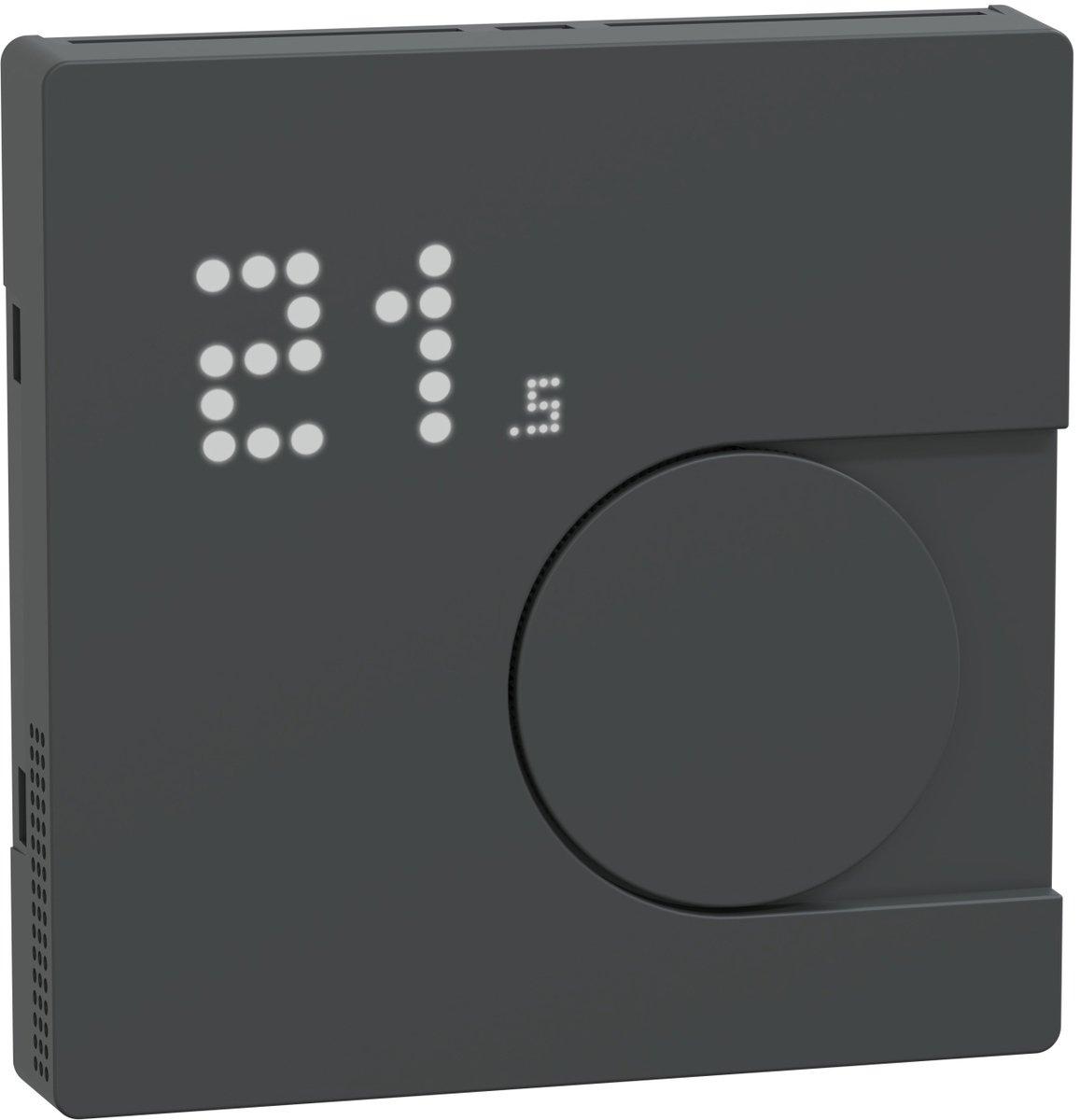 Connected Raumtemperaturregler-Modul anthrazit System Design