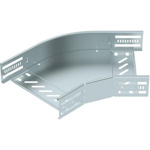 Bogen 45° für Kabelrinne horizontal 60x200 Stahl bandverzinkt