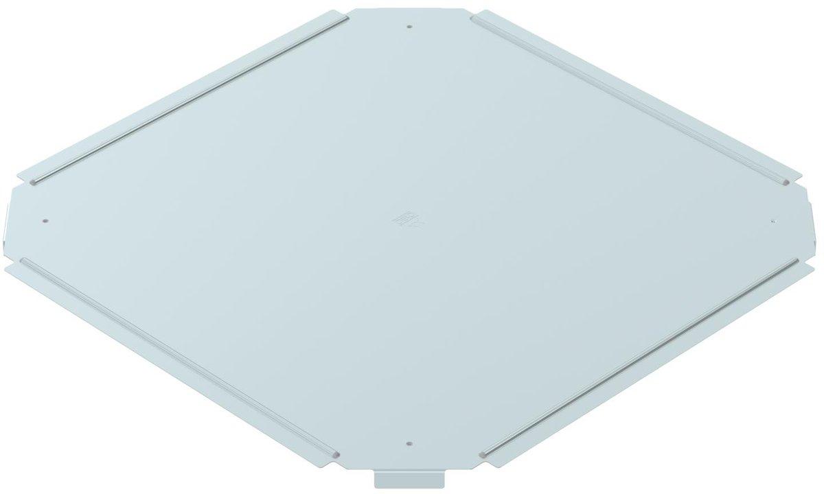 Deckel für Kreuzung B300mm Stahl bandverzinkt Zink/Aluminium Double Dip