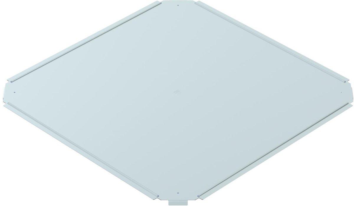 Deckel für Kreuzung B500mm Stahl bandverzinkt Zink/Aluminium Double Dip