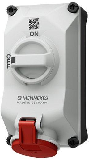 Wandsteckdose DUO 16A5P6h 400V IP44