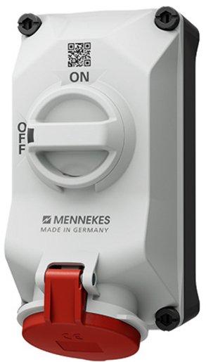 Wandsteckdose DUO 32A5P6h 400V IP44