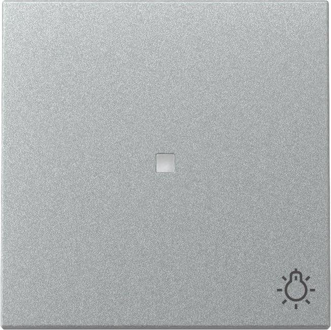 Wippe Kontrollfenster + Symbol Licht System 55 F Alu