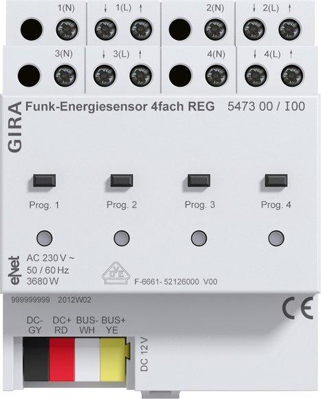 Funk Energiesensor 4f REG Gira eNet