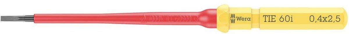 Kraftform Komp. VDE 60 i 0,4 x 2,5 x 157 mm TIE VDE Wechselkli. Schlitzschraub.