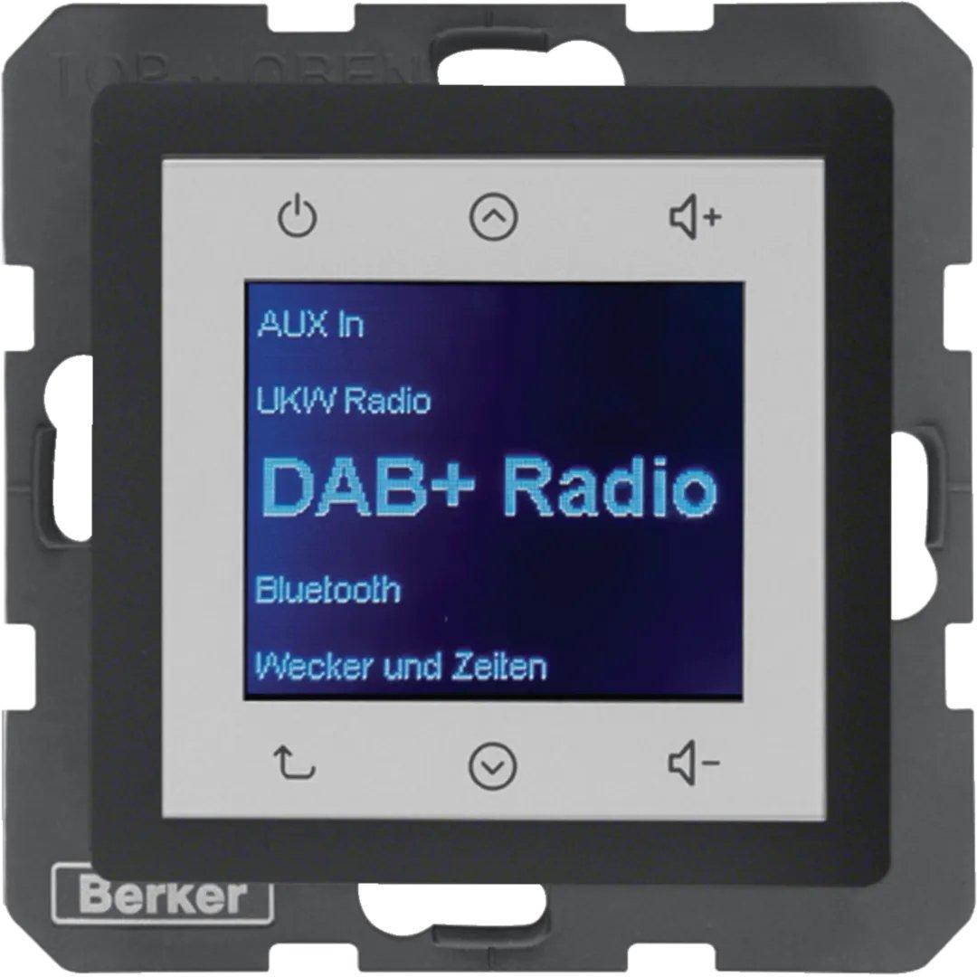 Radio Touch UP DAB+, Bluetooth Q.x anthrazit samt