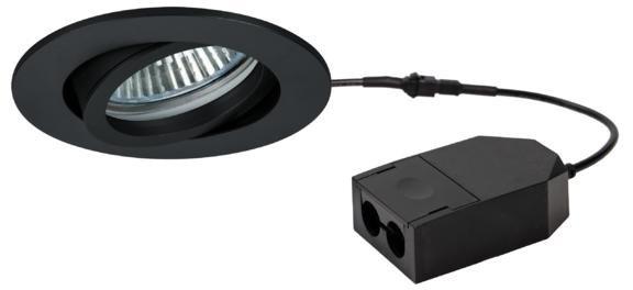 LED-Einbaustrahler 230 V AC 50 Hz 5 W 38° 3.000 K rund schwenkbar