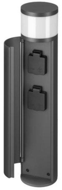 LED-Pollerleuchte 230 V AC 50 Hz 3 W 3.000 K strukturgraph