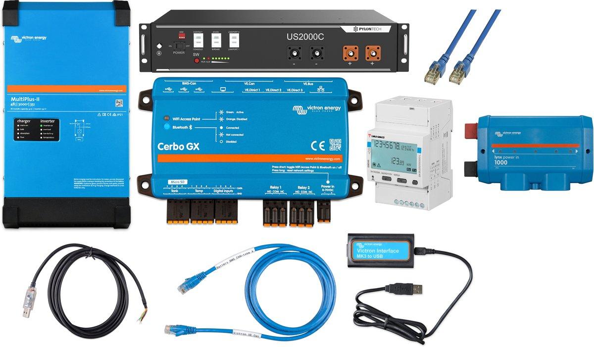 Victron ESS mit Pylontech US 2000C 12kWh