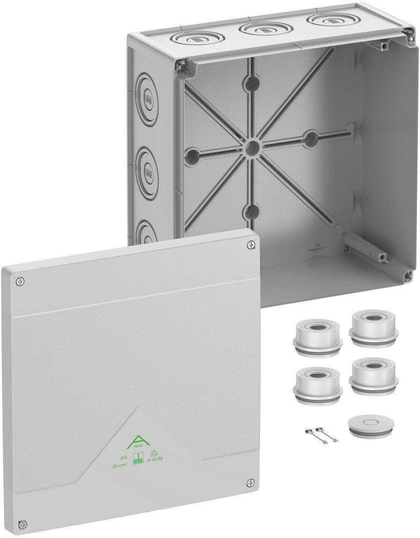 Abzweigkasten IP55/IP66 max L.quersch. 35² IK07 SK II Ui 690V AC Ui 1000V DC DLG