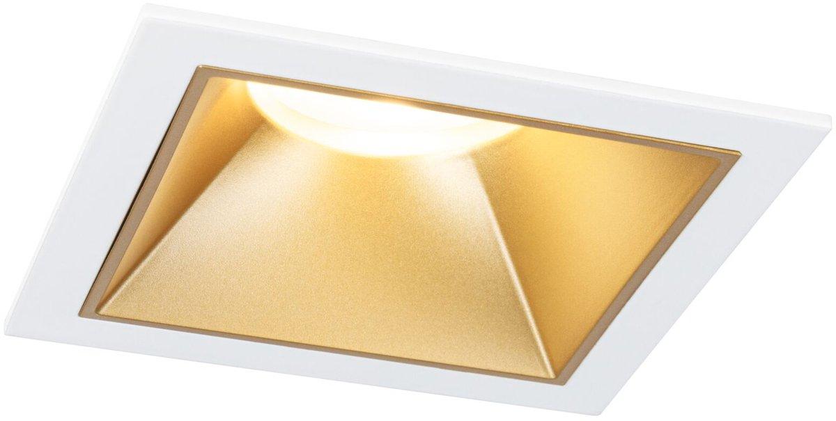 Einbauleuchte Set Cole Coin 3StepDim starr eckig 3x6W 2700K weiß gold 470lm IP44
