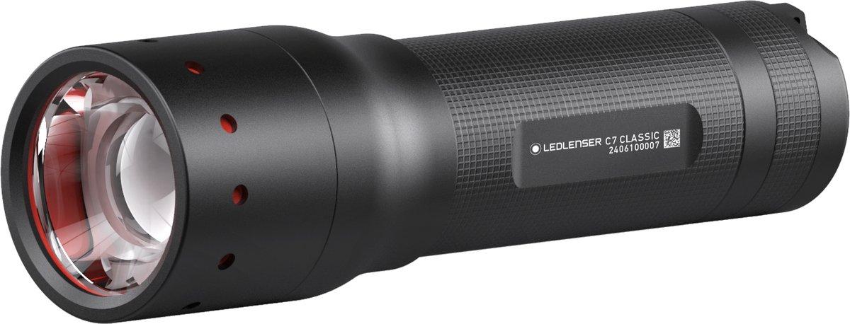 LED Taschenlampe 450lm Länge:140mm C7 Classic mit 4xAAA Batterien