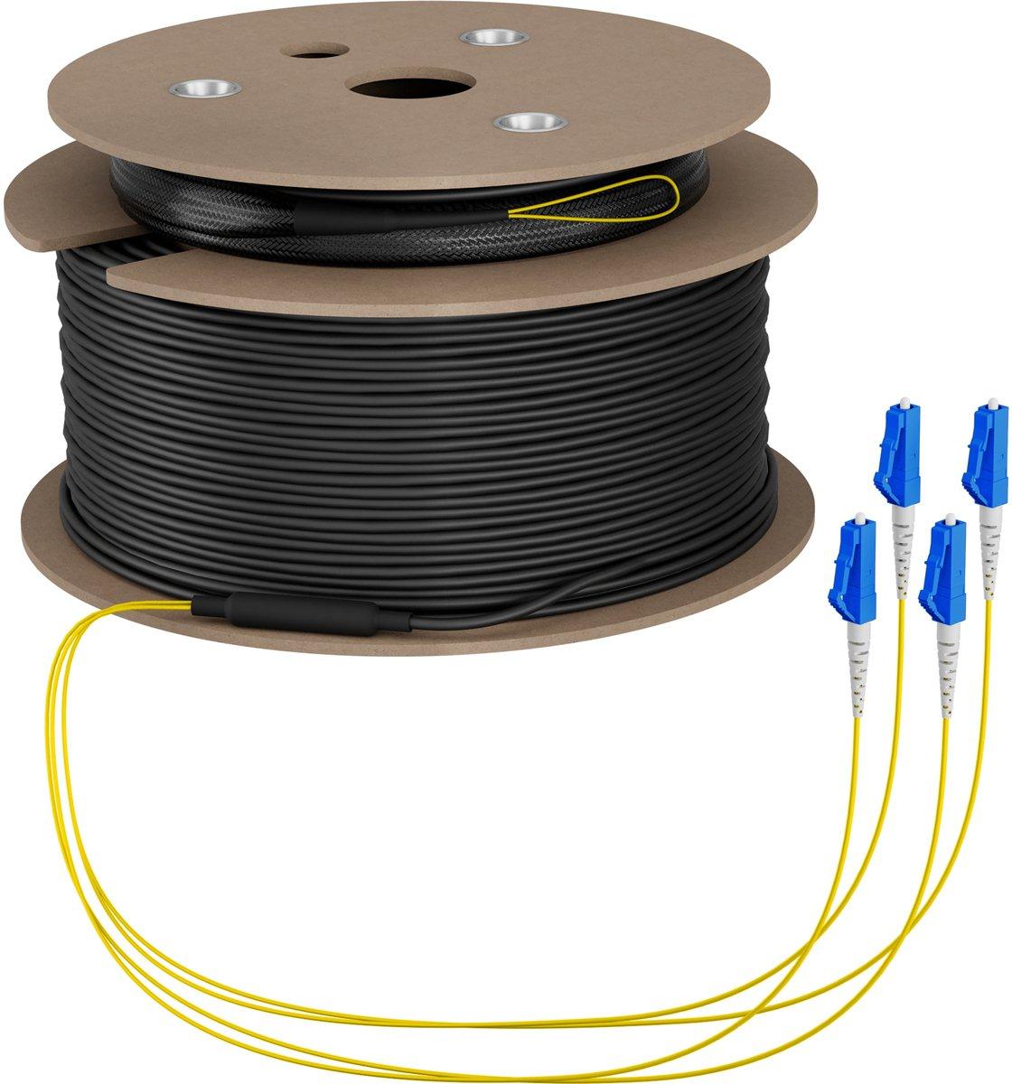 Trunkkabel U-DQ(ZN)BH 4E 9/125 LC/LC OS2 50m