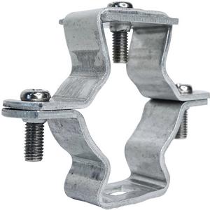 40mm Alurohrschelle mit PE-Anschluss