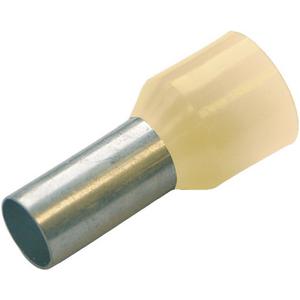 Aderendhülse isoliert 35,0 mm² - L 16 mm beige